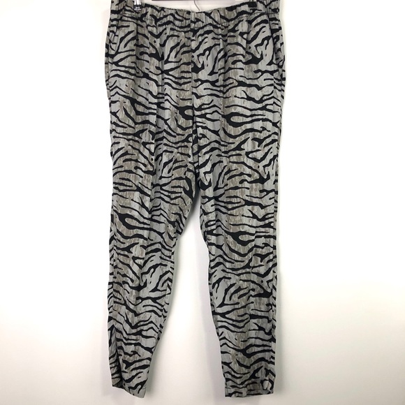 LYS Pants - Vintage LYS Zebra Print Pants